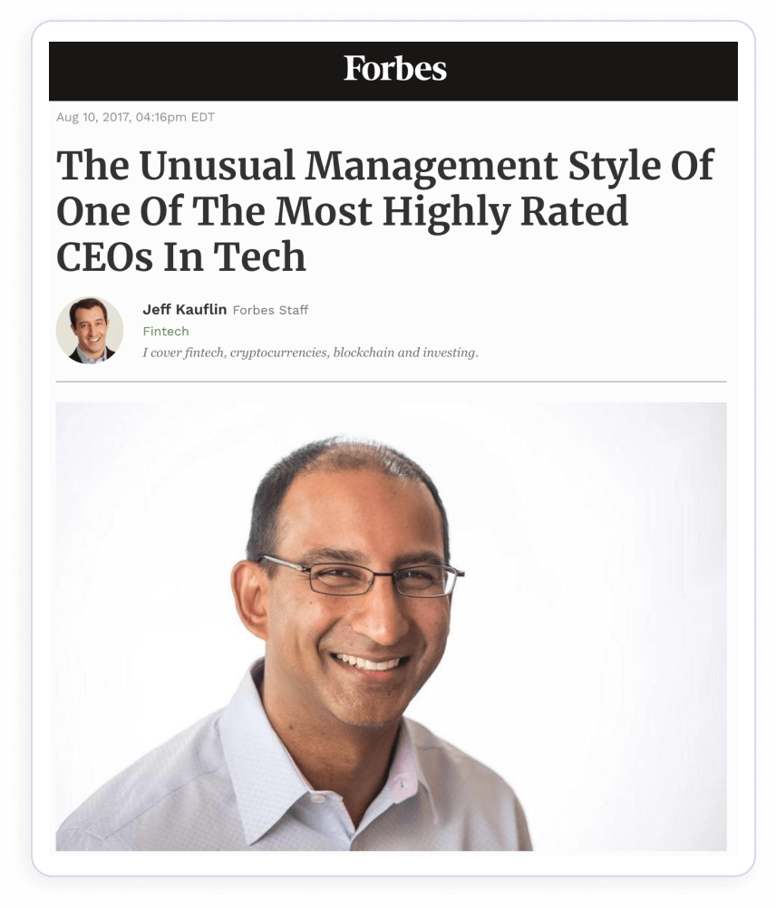 Forbes article titled 