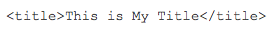 A snippet of HTML code showing a title element: <title>This is My Title</title>. This element sets the title of a web page as displayed in the browser tab.” width=”267″ height=”30″ /></center>In most website editors, including WordPress, you won’t need to actually access or write the code. They’ll automatically apply the title tags for you when you write the title of your page.</p>
<p>When writing your title tags, keep a few things in mind.</p>
<ul>
<li><b>Keep your titles about 55-60 characters long. </b>Too short and they aren’t detailed enough, but too long and they’ll be cut off at the end in search engines, meaning people won’t be able to read them.</li>
<li><b>Use your target keyword in the title as close to the beginning</b> as possible.</li>
<li><b>Describe your page</b> content in the best way possible.</li>
<li><b>Keep your titles unique</b> to the specific page. Otherwise, multiple pages may compete for the same keyword.</li>
<li>Use your brand name wisely. In most cases, your brand name should be left to the end of the title.</li>
</ul>
<p>Here are some examples of well formatted page titles, and one that’s not as well formatted:</p>
<p><center><img loading=