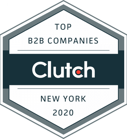 Clutch Award Top B2B Companies New York 2020