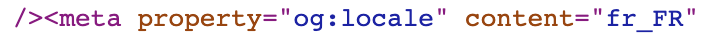 screenshot of an og:locale tag with a fr country code