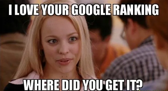 I love your google ranking, where did you get it?