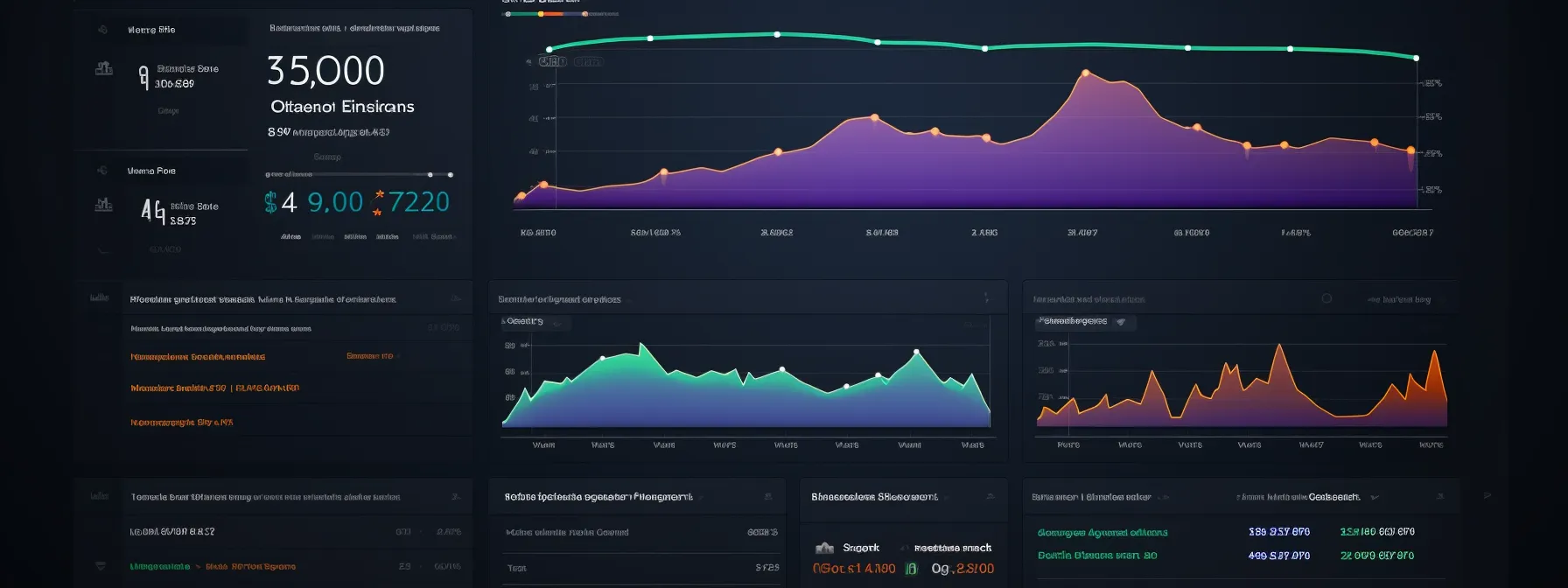 a website's analytics dashboard showing a significant increase in organic traffic, improved search rankings, decreased bounce rate, and increased time-on-site.