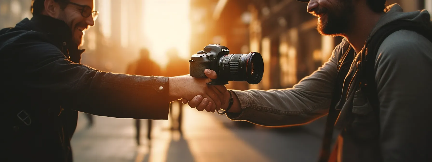 a person reaching out to a local blogger, offering them a compelling story about their business.