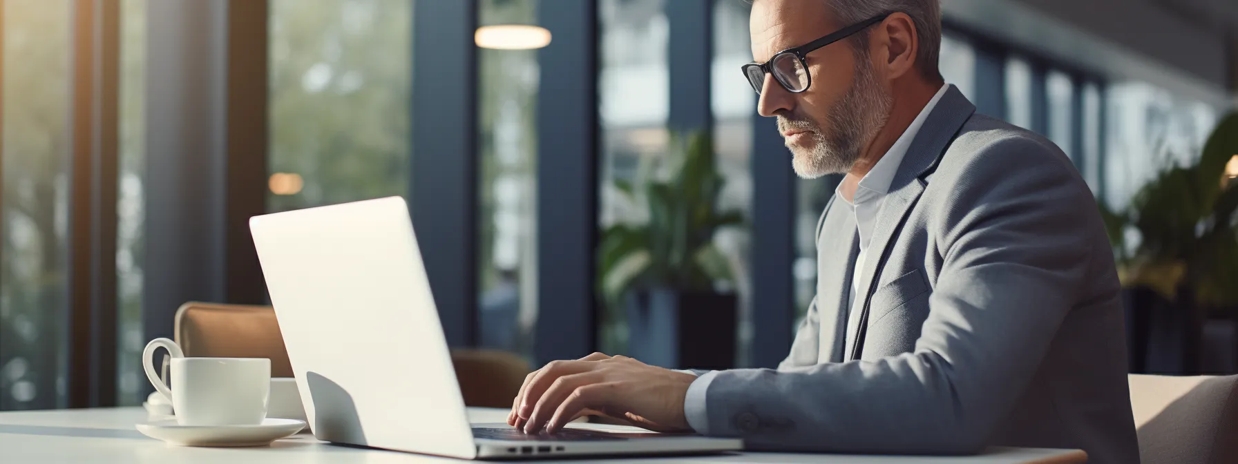a person from a law firm sharing valuable knowledge through guest blogging on a third-party website.