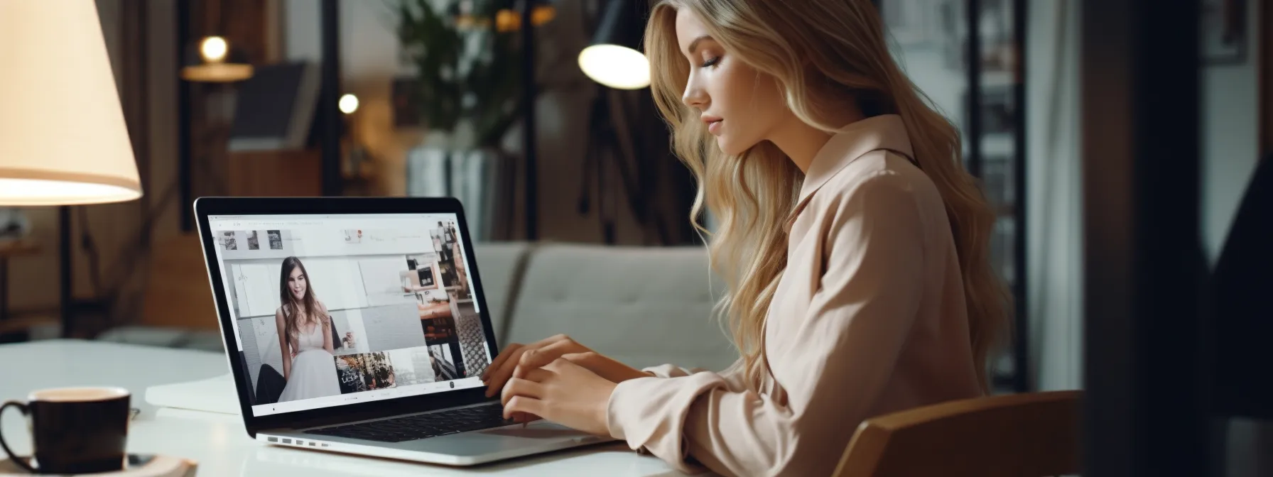 fashion brand studying competitor strategies for link building success.