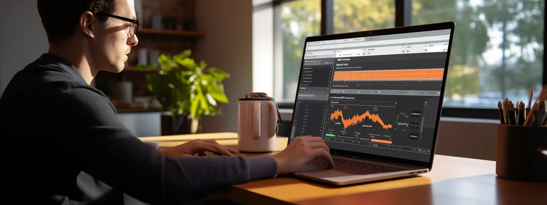 a person using the semrush local seo tool to manage and optimize their business citations.