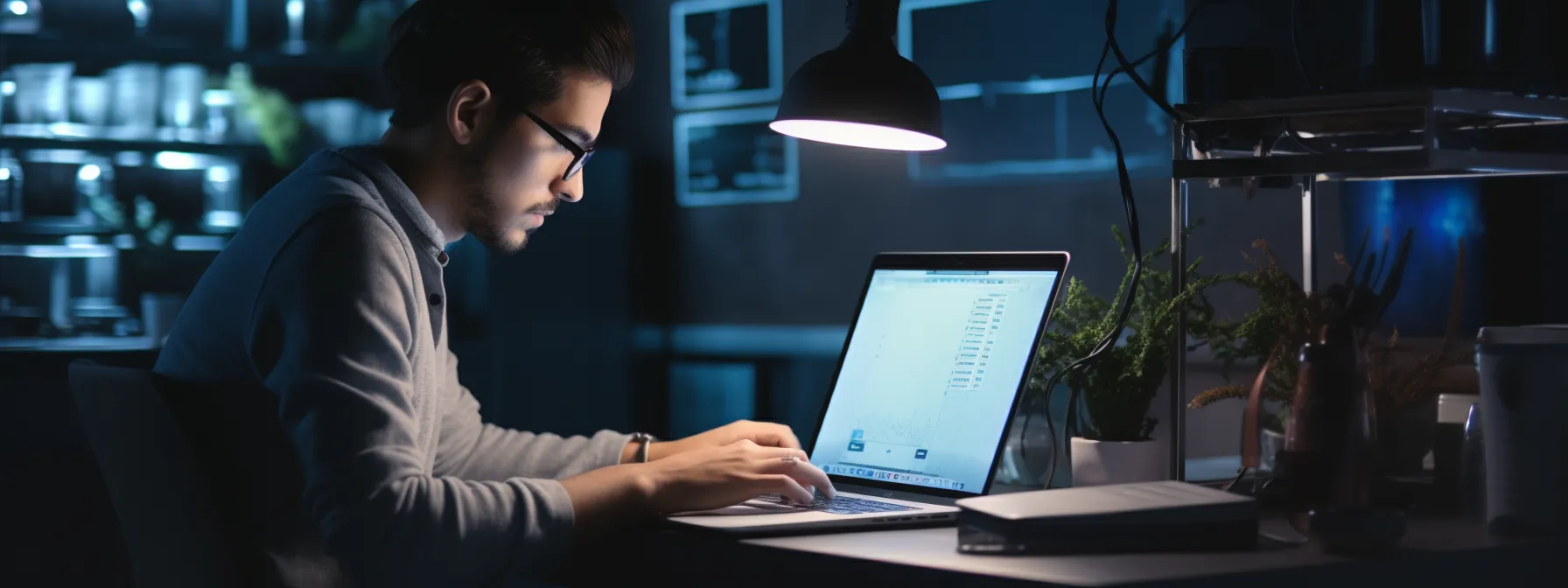 a webmaster using searchatlas to analyze domain authority and optimize seo strategies.