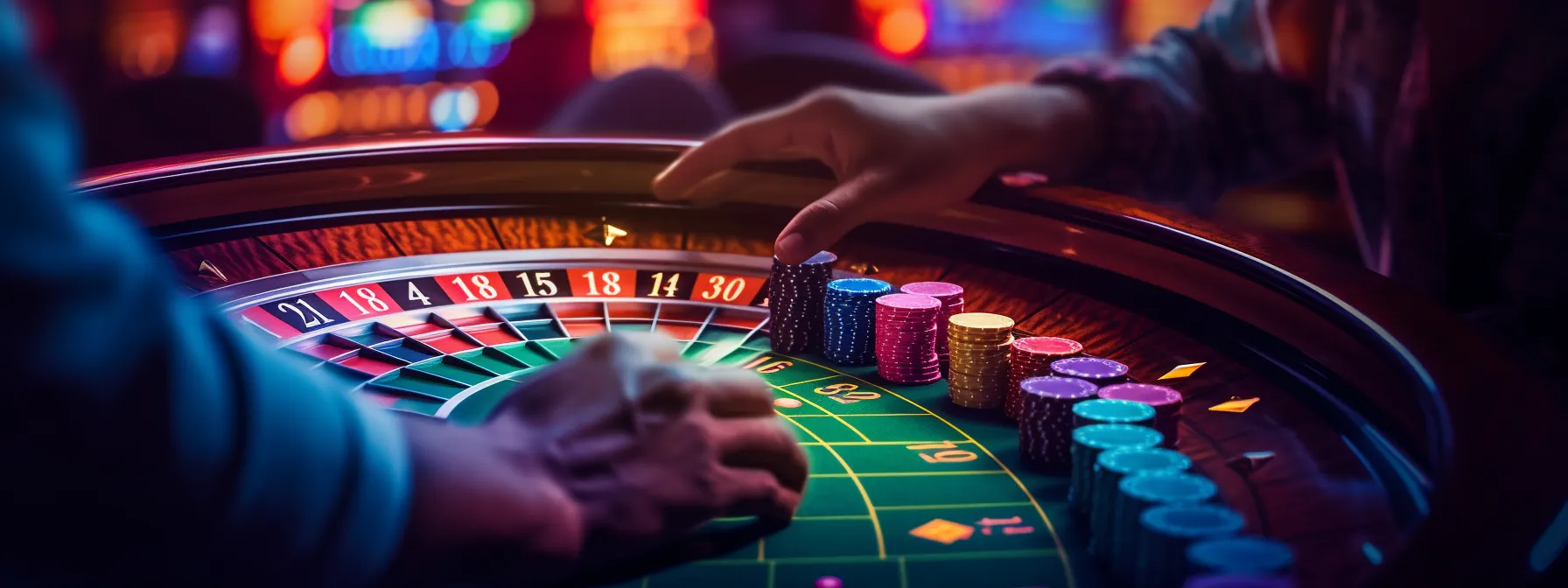 a user easily navigating through a well-structured casino website with clean and intuitive navigation.