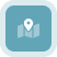 Map icon on square