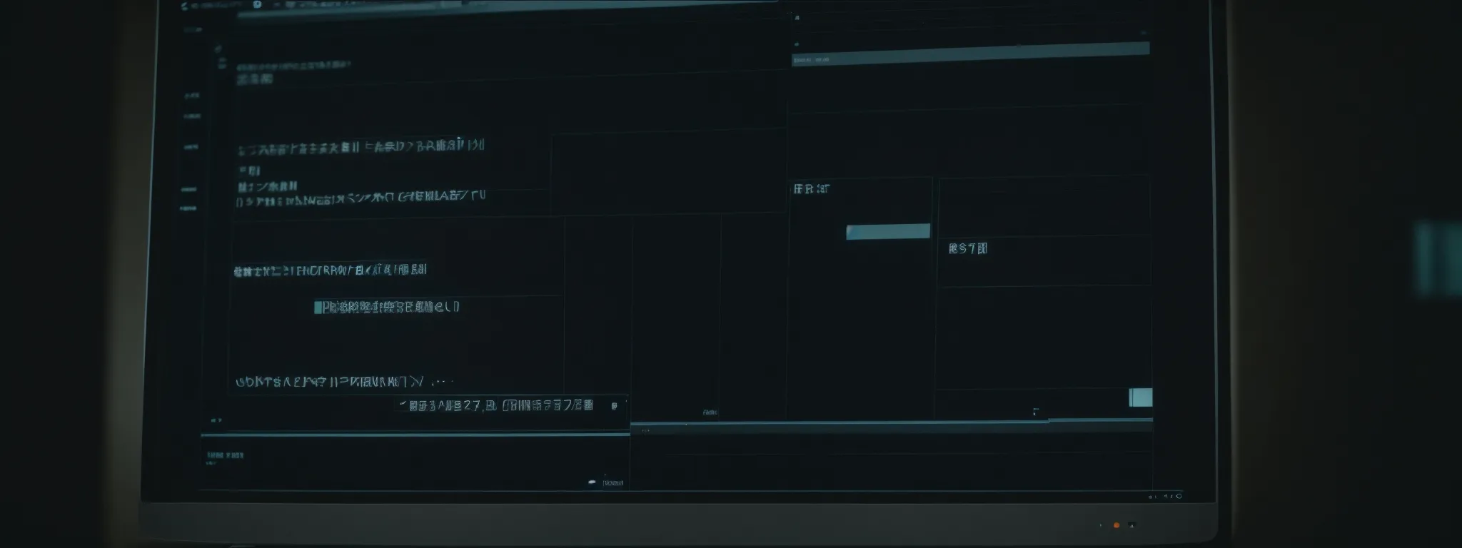a computer screen displaying a video editing interface with additional text fields for transcript entry and seo tools.