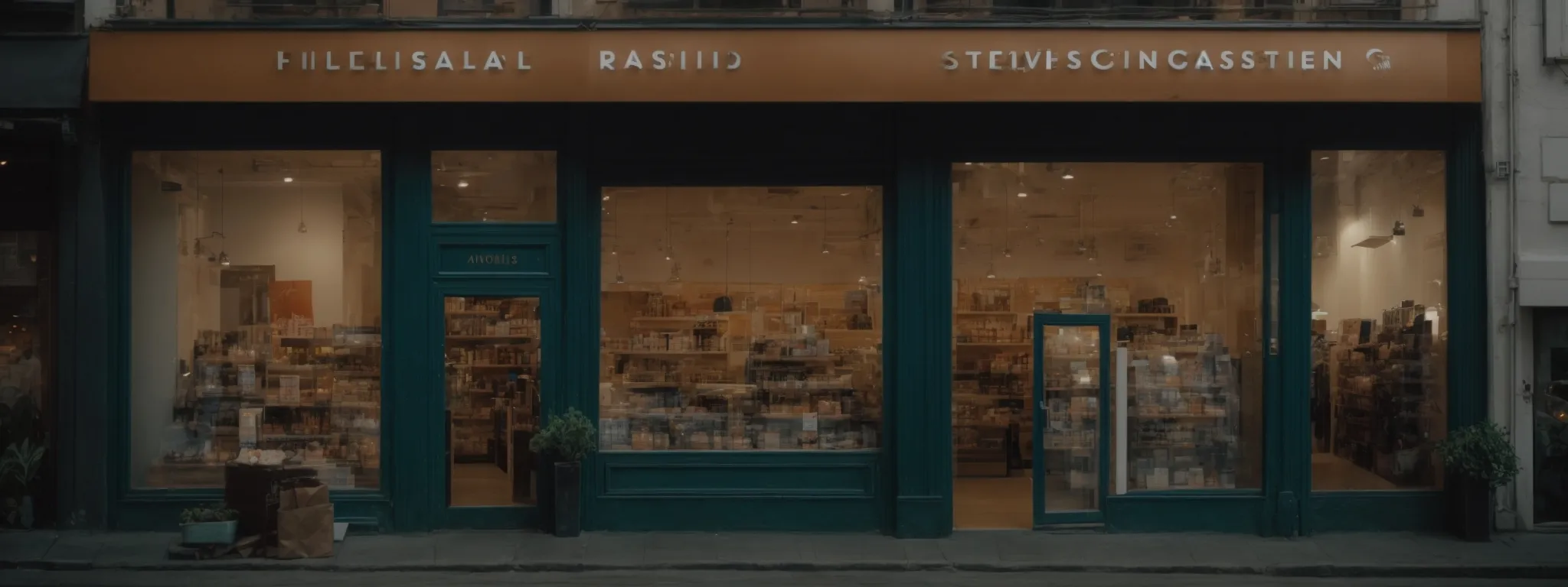 a wide, bustling digital storefront with diverse products organised in a clean, intuitive layout.