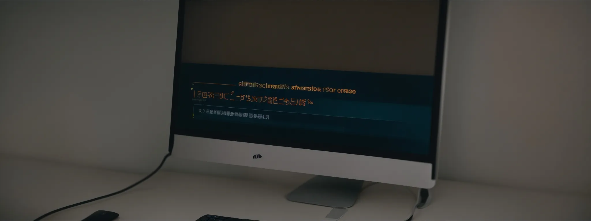 a computer screen displaying a website loading bar to symbolize optimized site speed and user experience on an affiliate website.