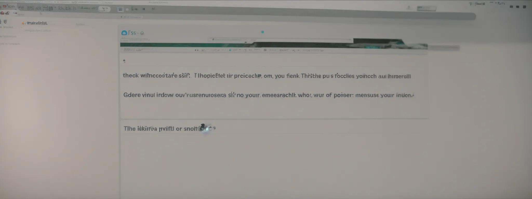 a laptop with an open email program showing an inbox full of new messages.