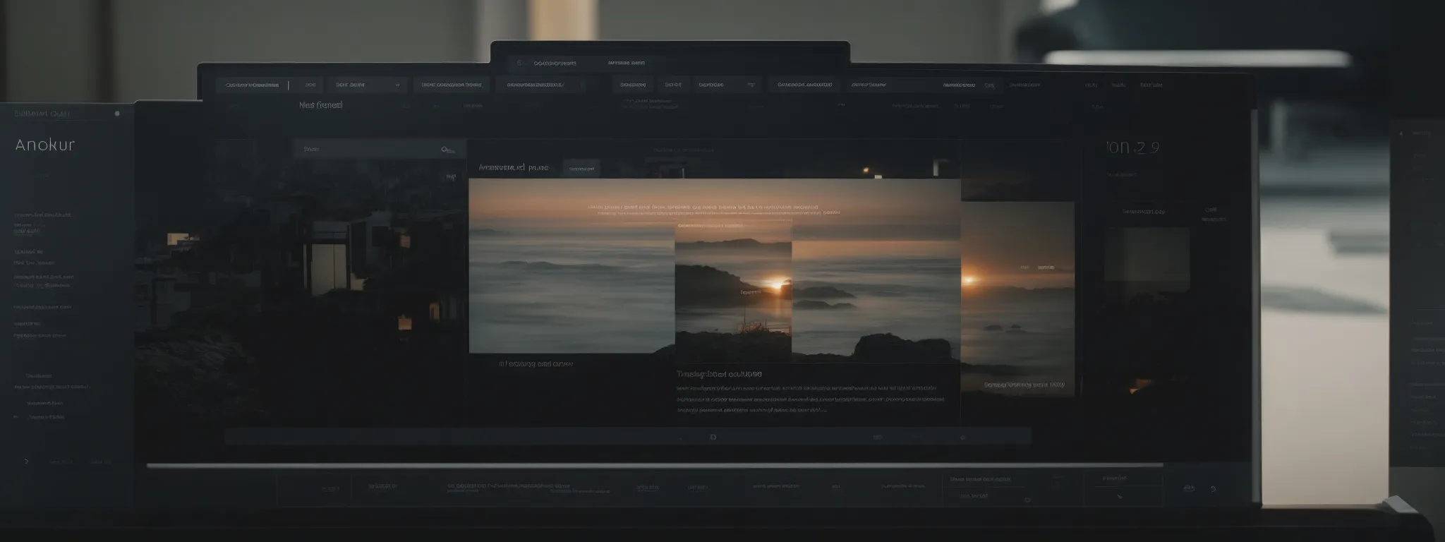 a clean, modern web interface displaying an efficient layout and user-friendly navigation menus.