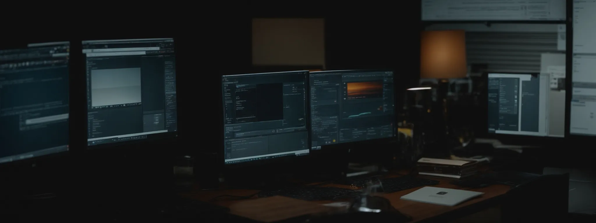 a website editor optimizes a digital content layout on a computer screen.