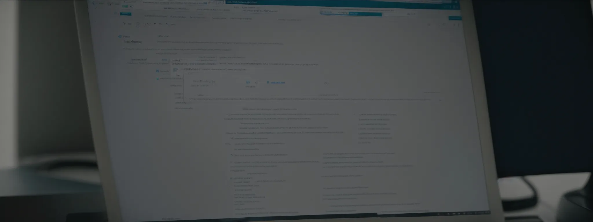 a computer screen displaying a website's backend interface where seo professionals optimize metadata elements.