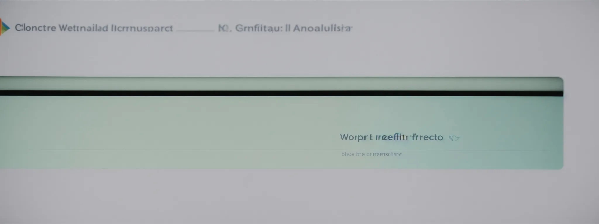 a computer screen displaying an error-free website loading bar, highlighting a smooth user interface without any visible branding.