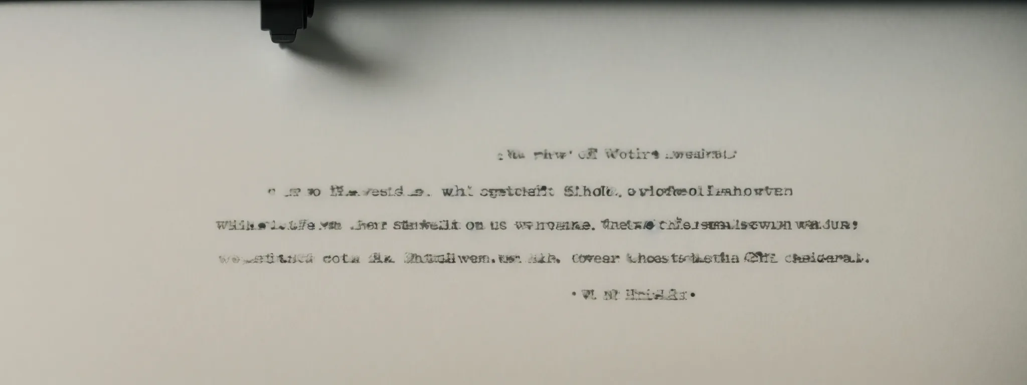 a close-up of a classic typewriter with a blank sheet of paper, symbolizing the potential creation of a compelling headline.