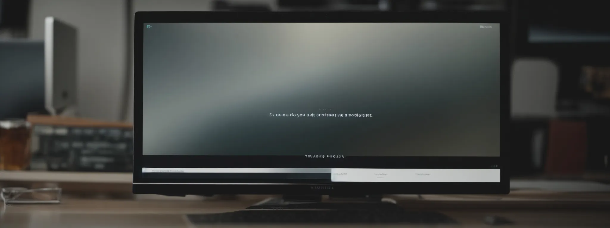 a computer screen displaying a loading progress bar on an online store's sleek interface, symbolizing the interplay between speed and user experience.