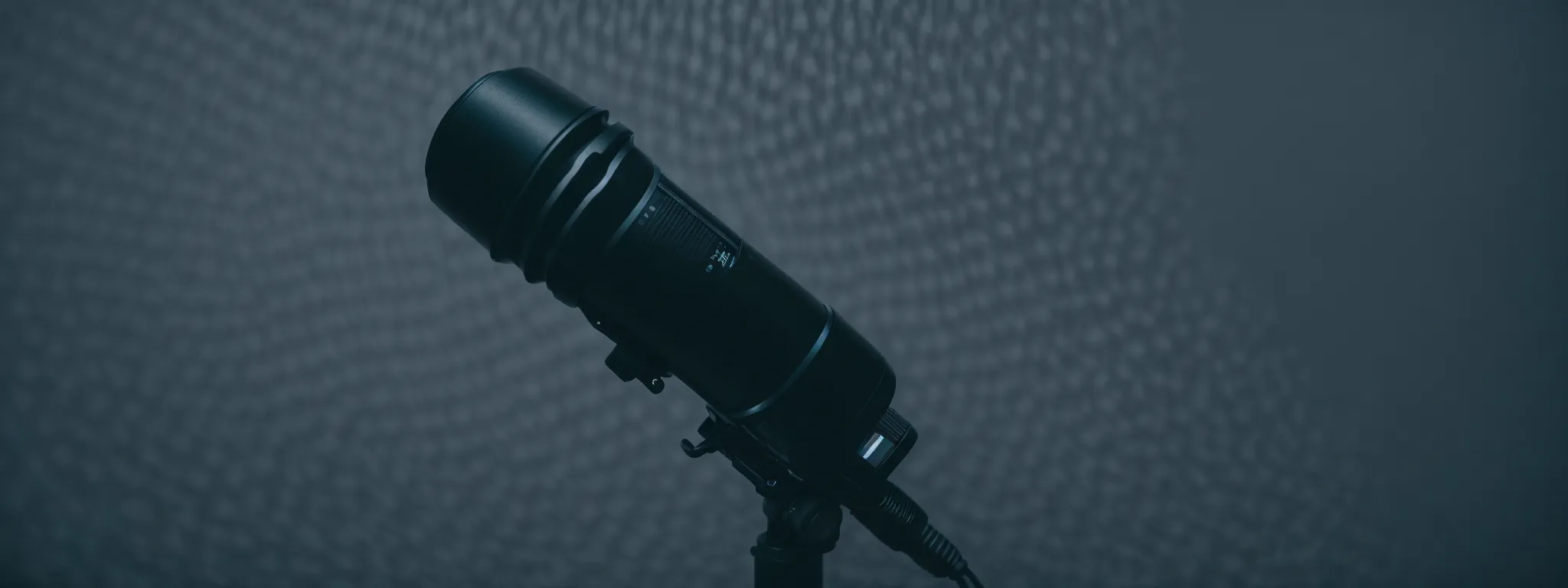 a microphone surrounded by soundwaves illustrates the dynamic world of podcasting being fine-tuned for seo impact.