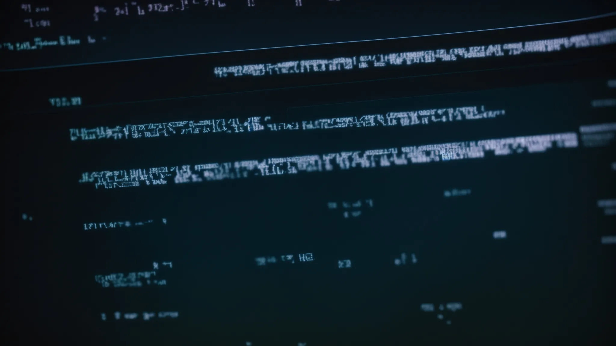 a computer screen displays the backend code of a website featuring html tags optimized for seo.