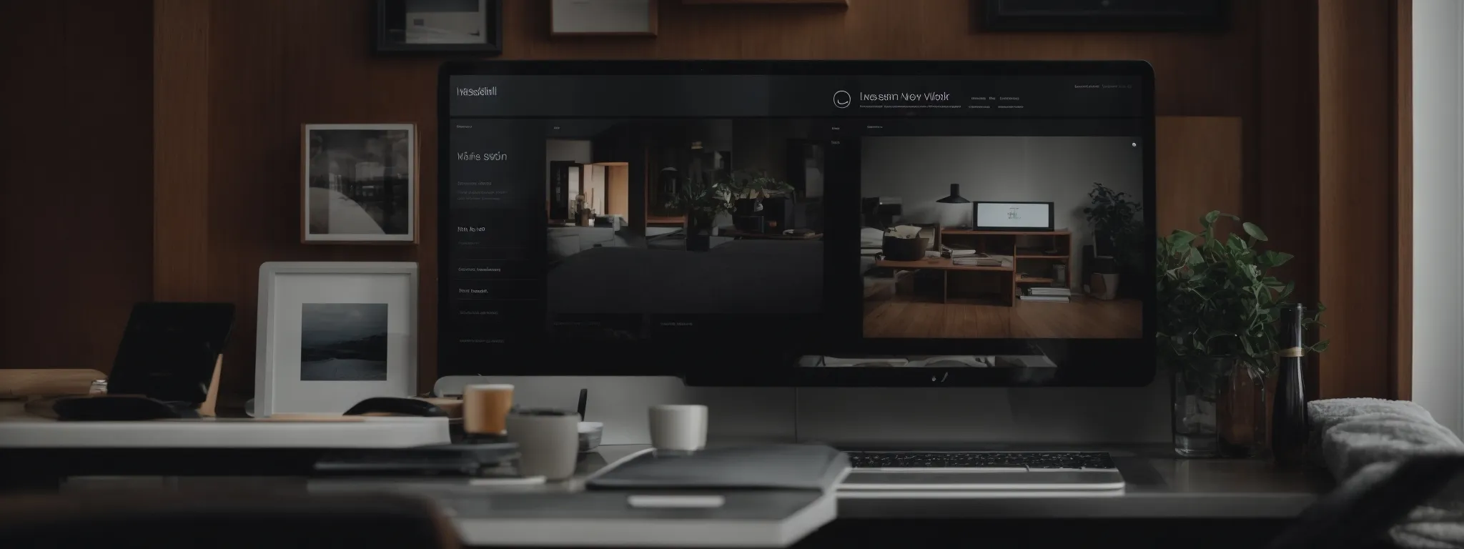 a sleek, modern website interface displaying a mix of multimedia content with an emphasis on user interactivity without any visible flash elements.