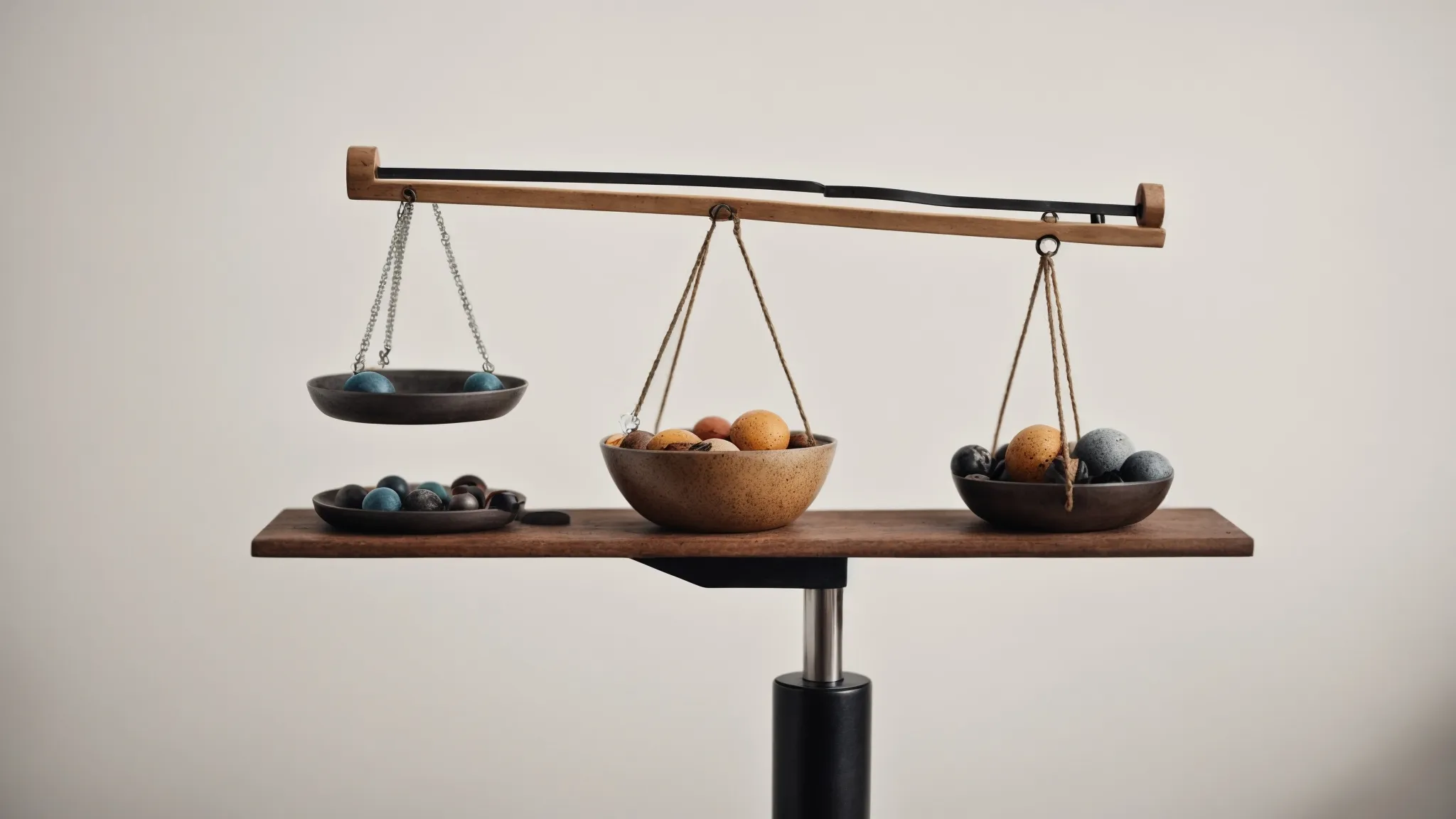 a balanced scale with weights on both sides, symbolizing the comparison of advantages and disadvantages.