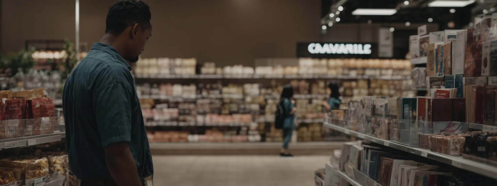 a shopper uses a digital tablet to effortlessly navigate an online store's sale section.