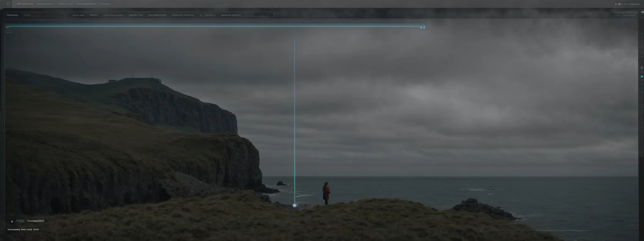 a screen with the lighthouse tool open showing an accessibility report beside an optimized, clear web interface.
