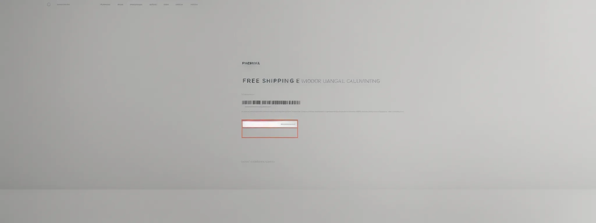 a streamlined, uncluttered checkout page with a prominent 