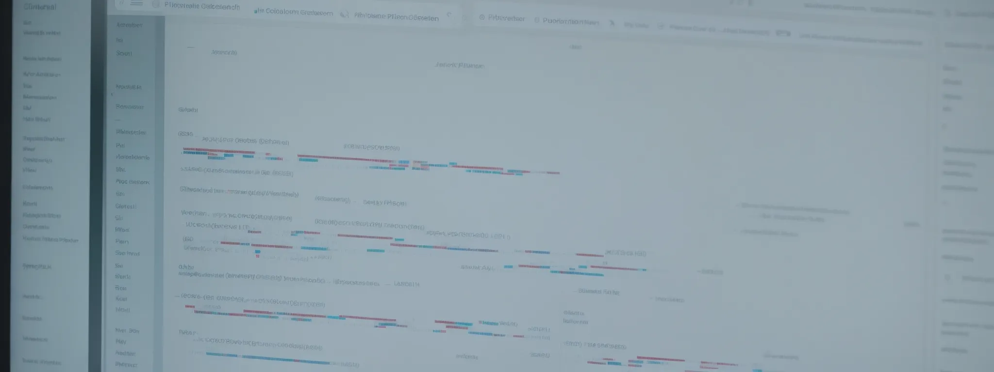a computer screen displaying lines of python code alongside an seo analytics dashboard.