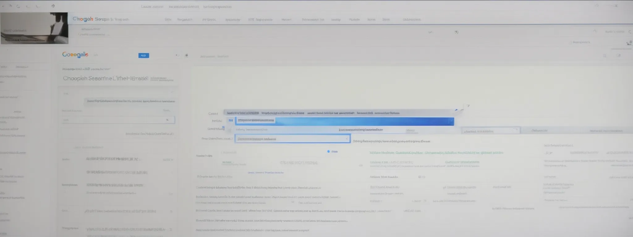 a computer screen displaying a search engine results page with highlighted sitelinks beneath a main webpage entry.