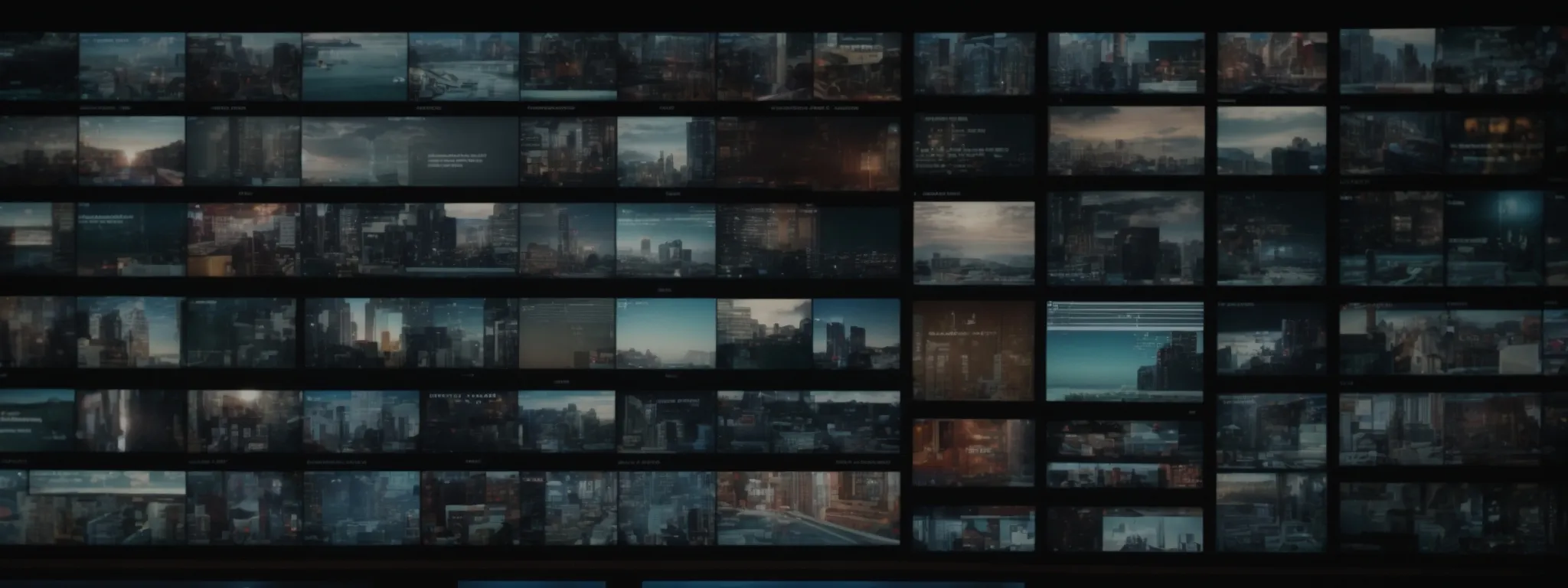 a computer screen displaying rows of videos with clear, descriptive titles.