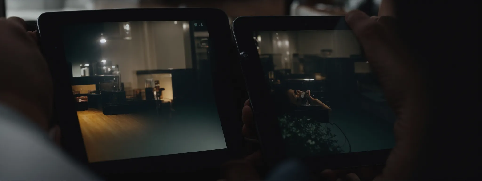 a person watching an engaging product demonstration video on a tablet.