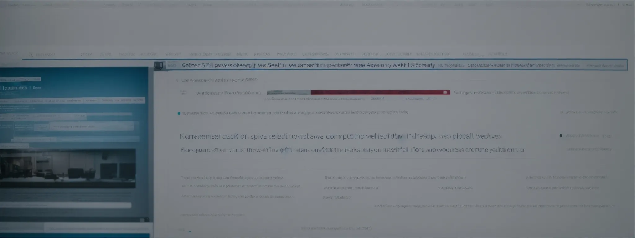 a computer screen displaying a website's interface with clear, structured headings and an article being edited for seo.