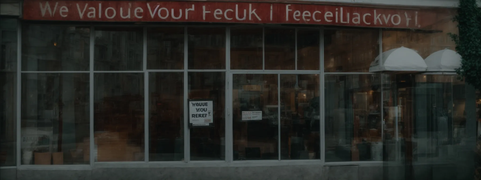 a storefront with a 