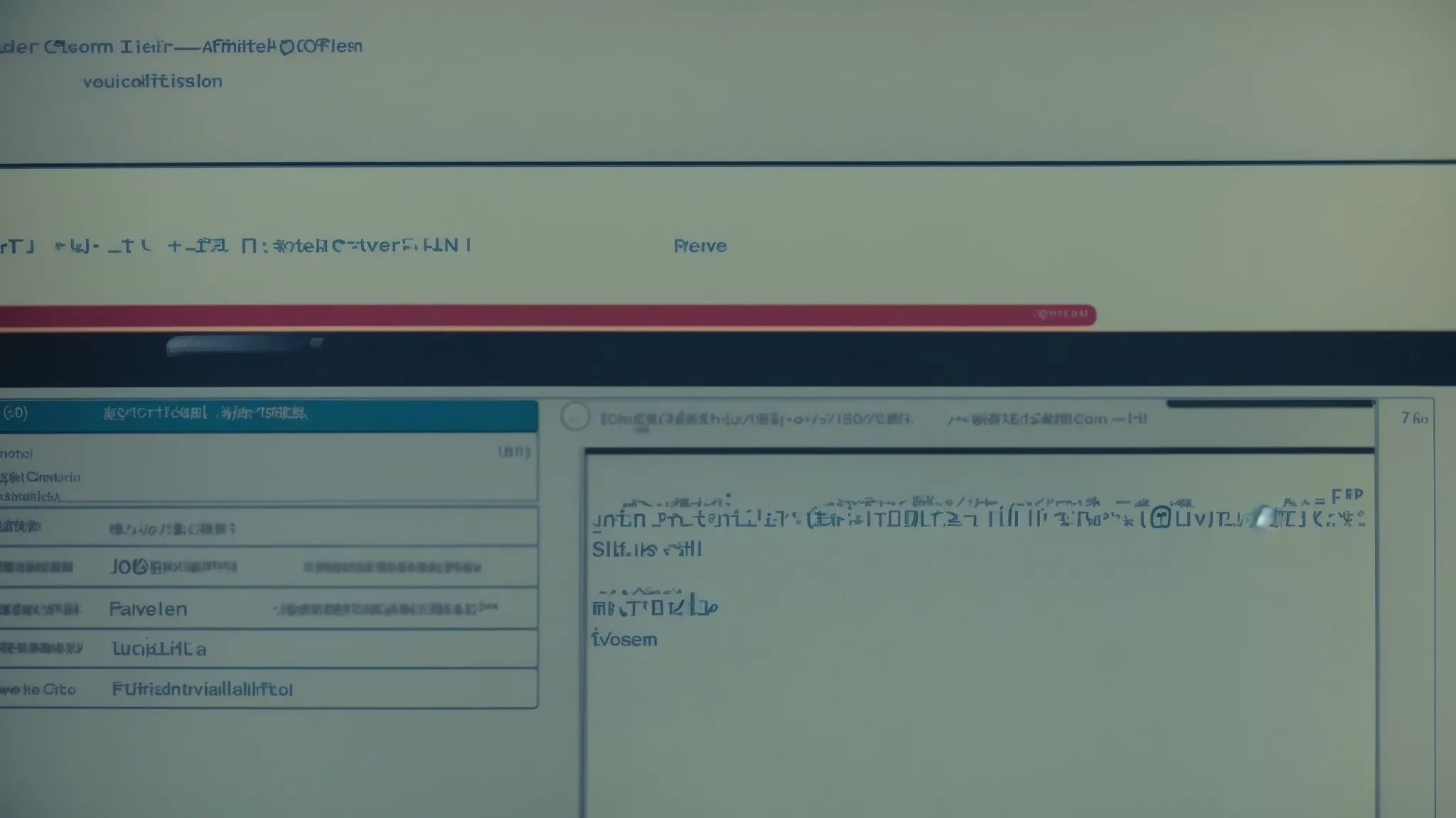 a person reviewing html code on a computer screen to optimize website metadata manually.