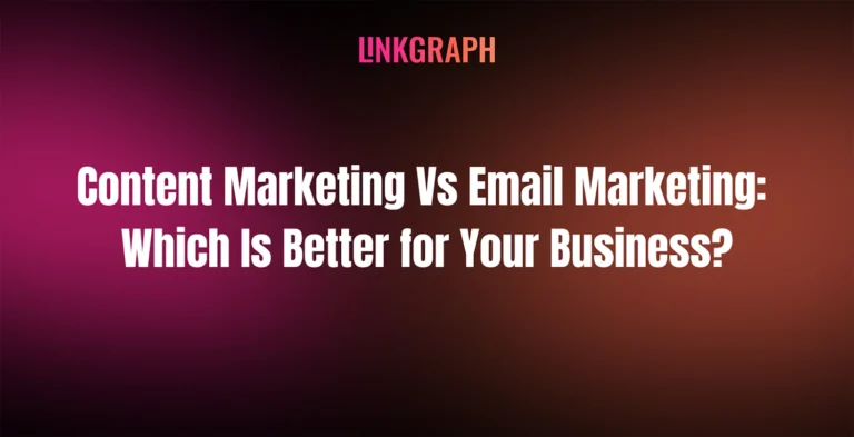 Content marketing vs email marketing