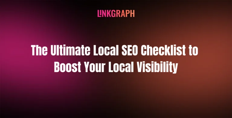Local SEO Checklist