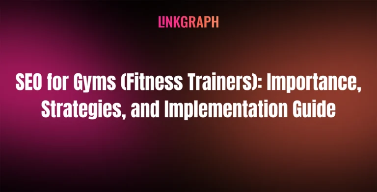 SEO for Fitness Gym