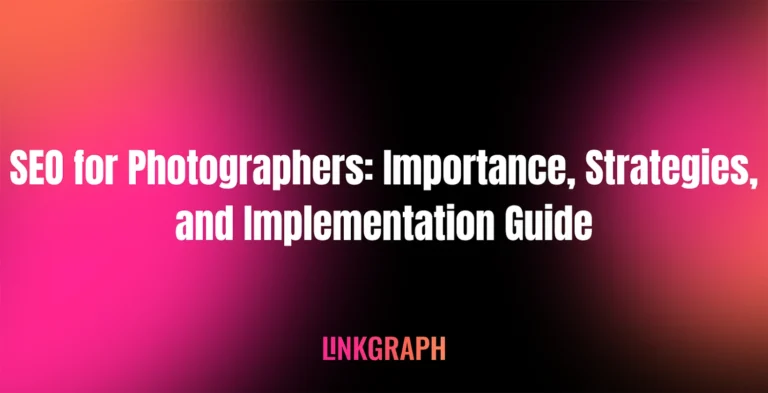 SEO for Photographers