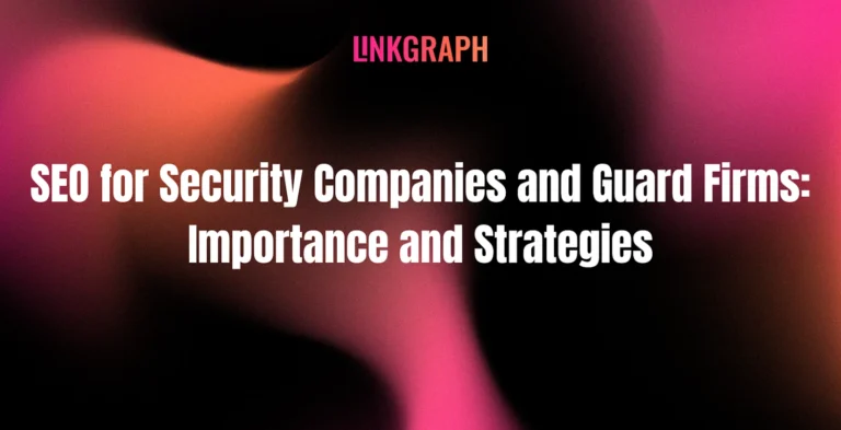 SEO for Security Companies