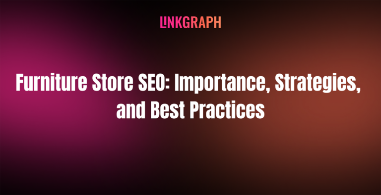 SEO for furniture stores